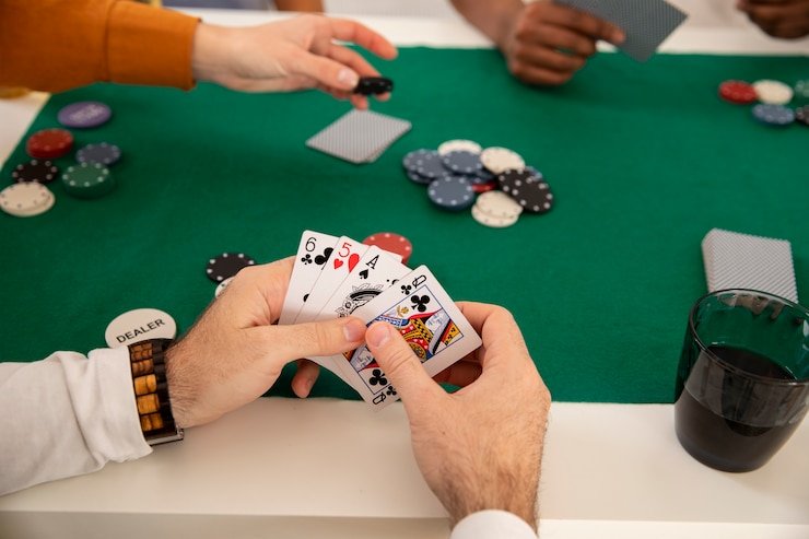 Android phone showing draw sgp app home screen with football and casino options